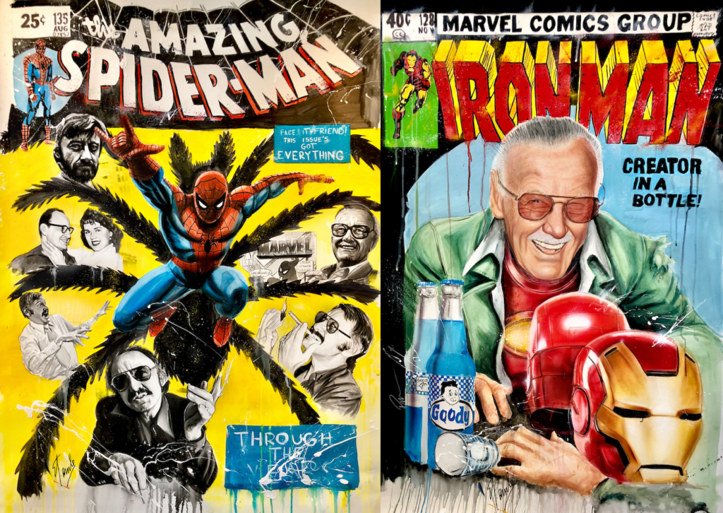 Los NFT de Stan Lee en portadas clásicas de cómics