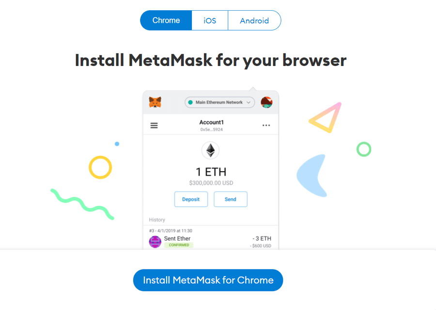 MetaMask como herramienta para servicios financieros en blockchain.